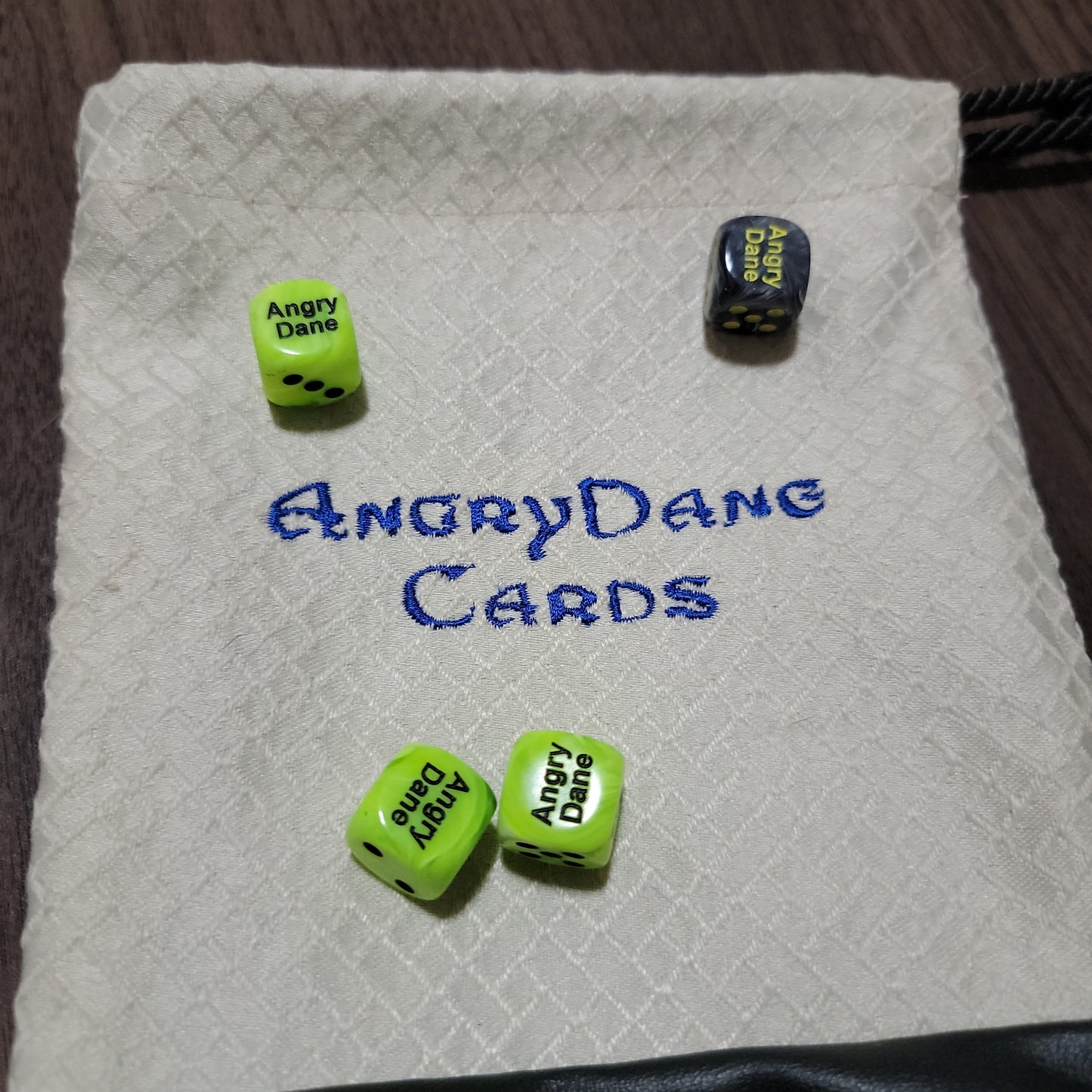 AngryDane Exclusive Dice & Bag