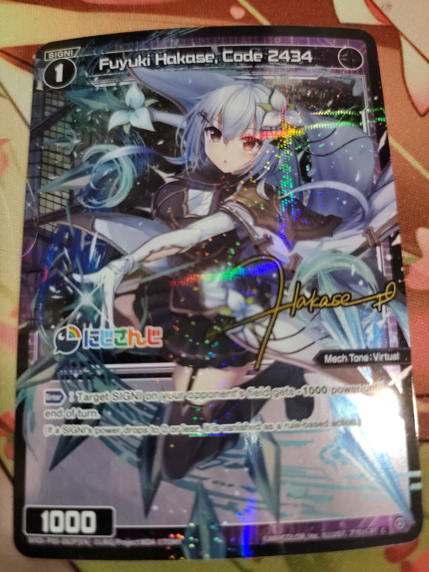 Fuyuki Hakase, Code 2434
