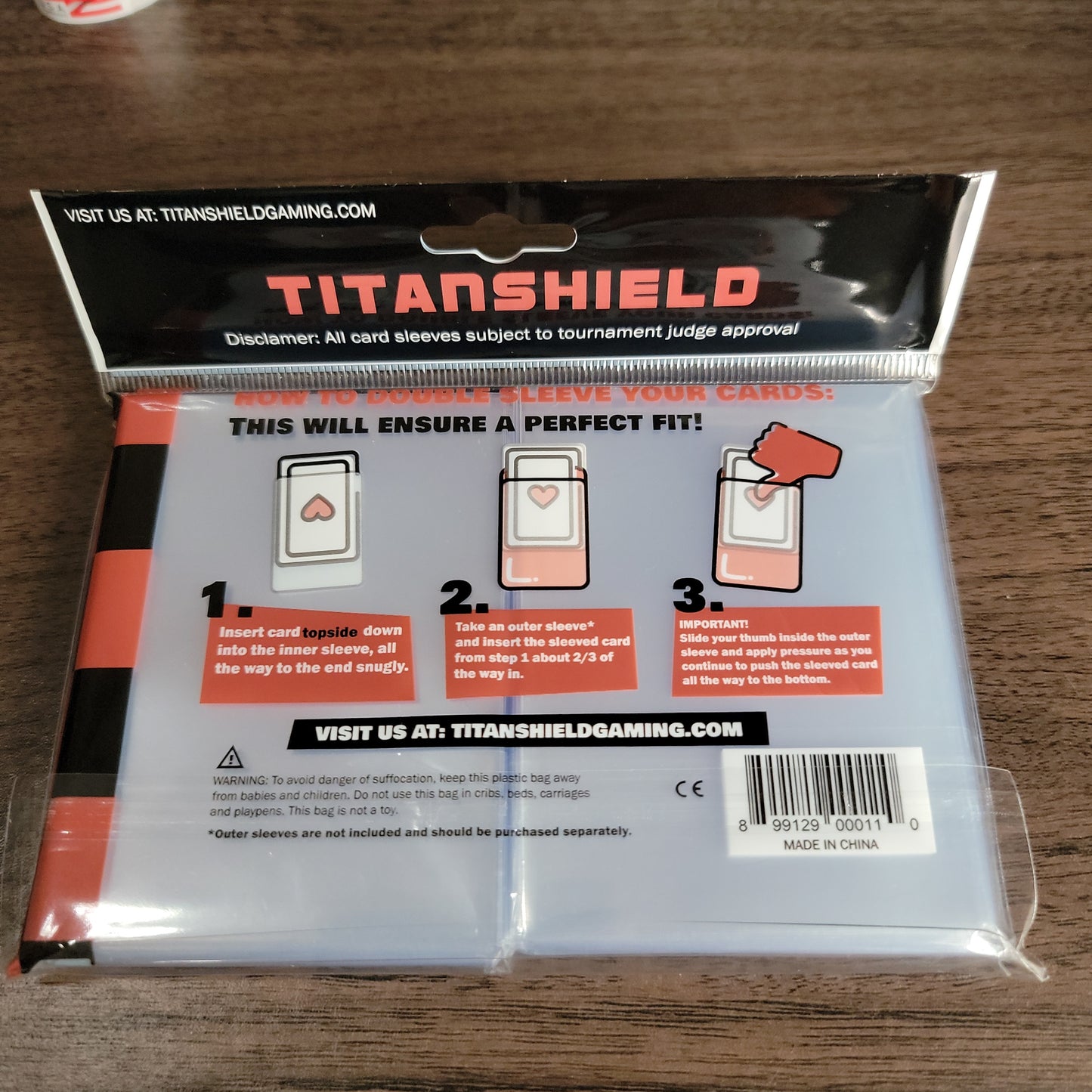 Titan Shield Inner Sleeves, 200 pack