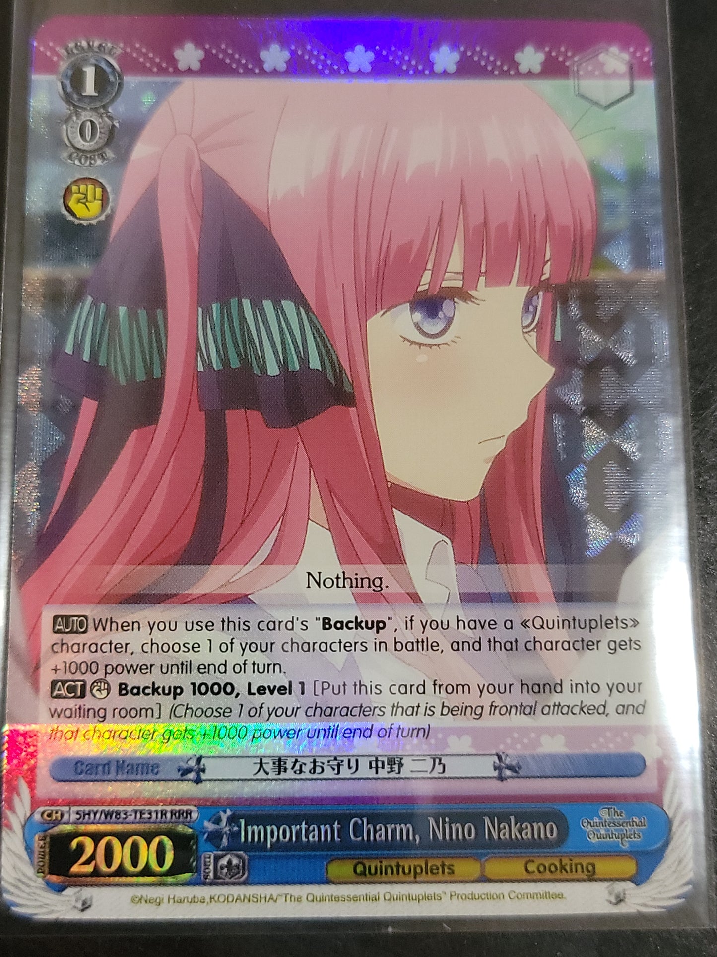 Important Charm, Nino Nakano (RRR)