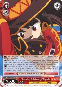 "Powered-Up Explosion Magic" Megumin