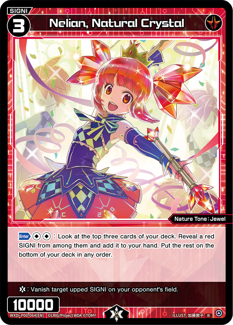 Nelian, Natural Crystal