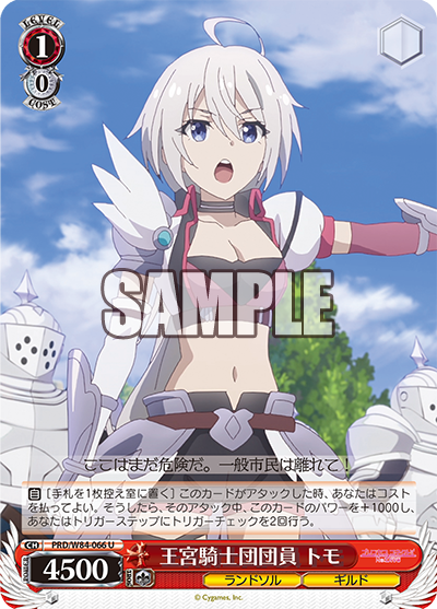 Tomo, Member of the Royal Knights