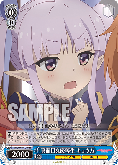 Kyoka, Serious Honor Student