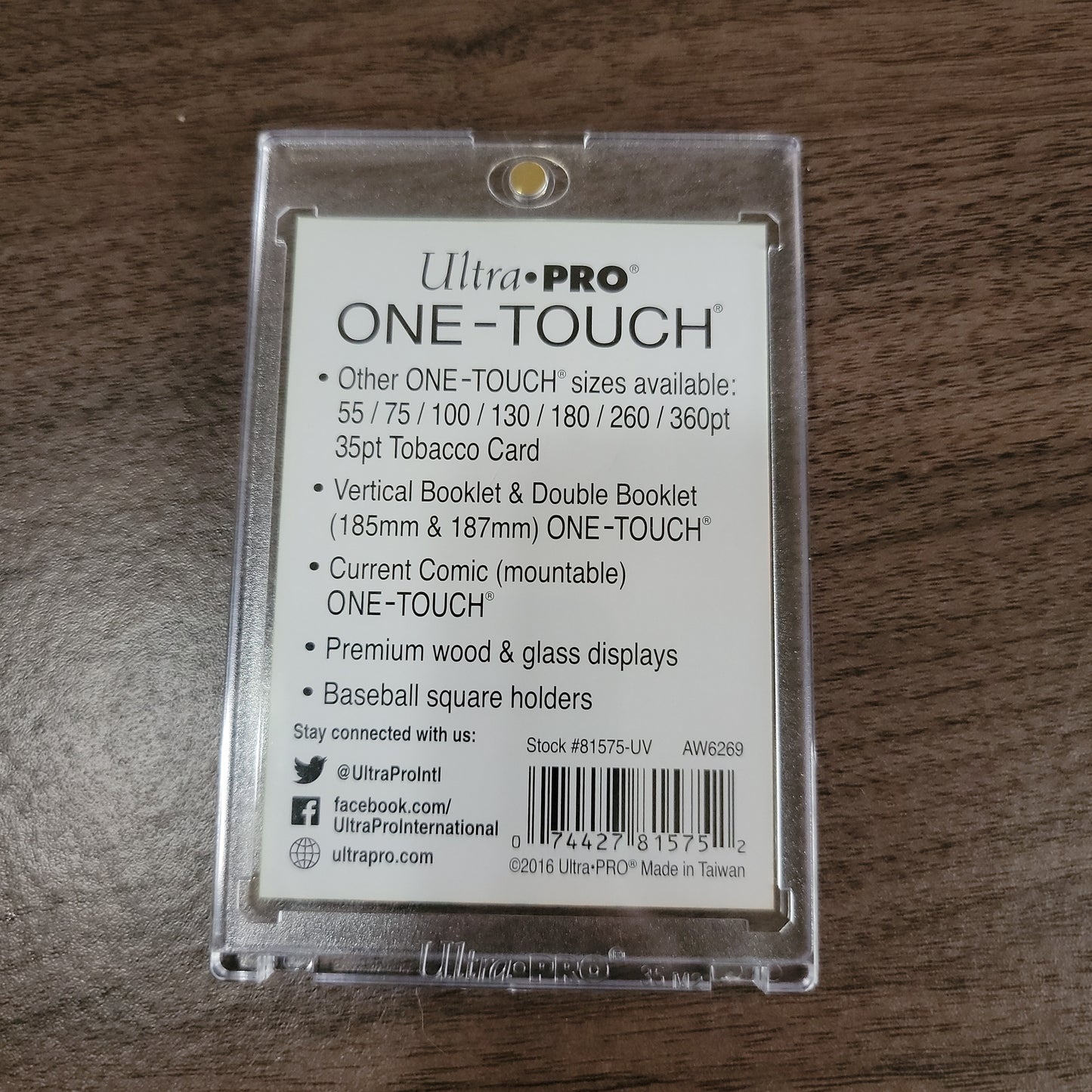 Ultra Pro,  One-Touch Display Case 35pt