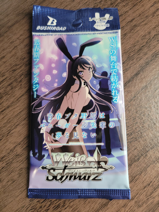 Rascal Does Not Dream of Bunny Girl Senpai Booster Pack (Japanese)