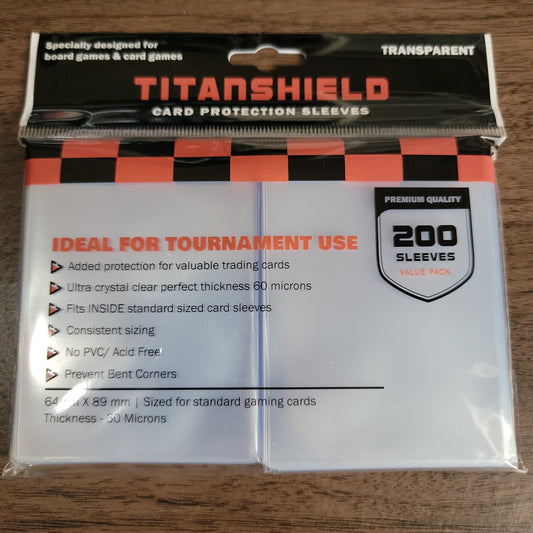 Titan Shield Inner Sleeves, 200 pack