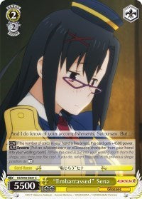 "Embarrassed" Sena