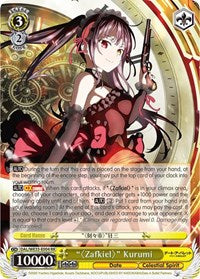 "Zafkiel" Kurumi (Parallel Foil)