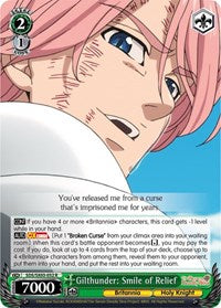 Gilthunder: Smile of Relief