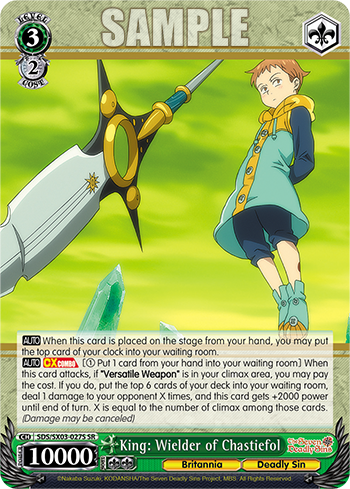 King: Wielder of Chastiefol (SR)
